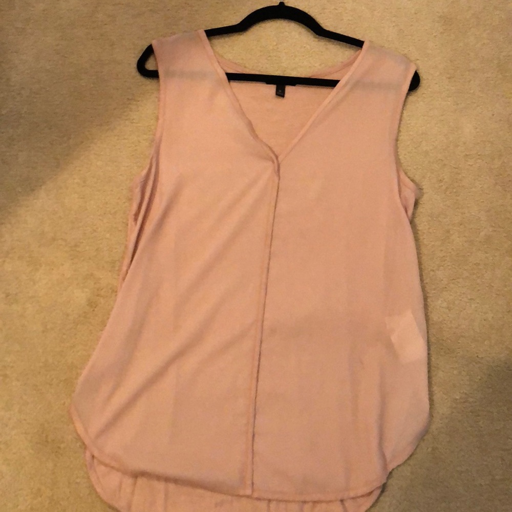 light pink Banana Republic tank top